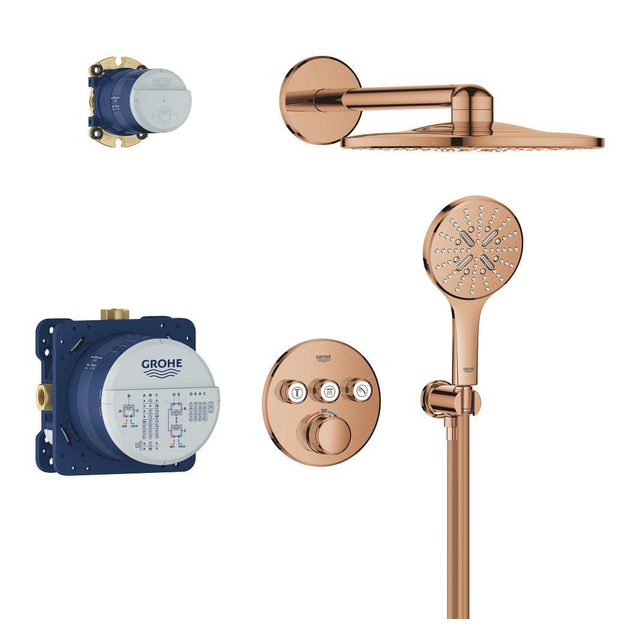 Grohe Grohtherm smartcontrol Perfect showerset compleet warm sunset 34863da0