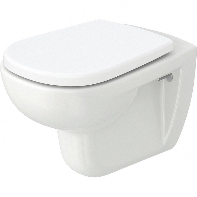 Duravit D-code wandcloset - diepspoel - incl. zitting - wit 0289250/SW1159430
