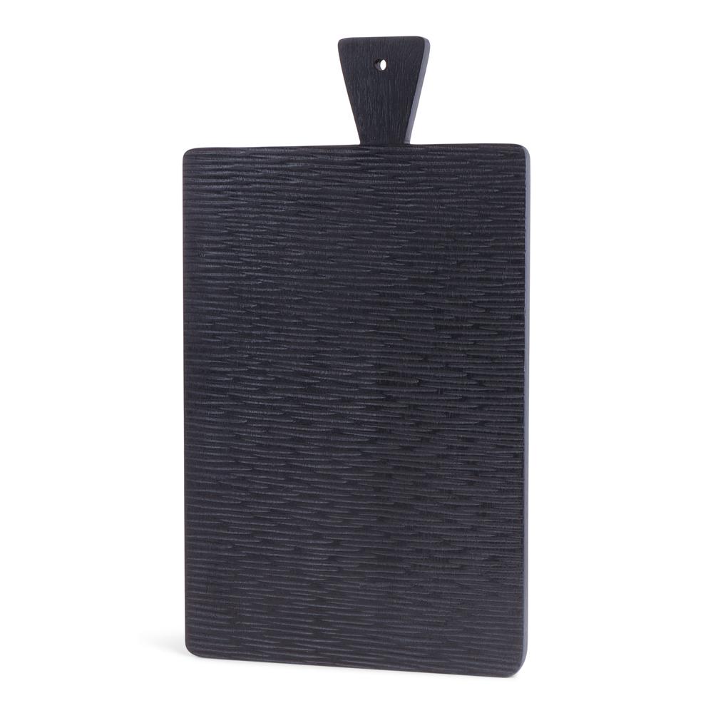 Jens Living  serveerplank mangohout - zwart - large
