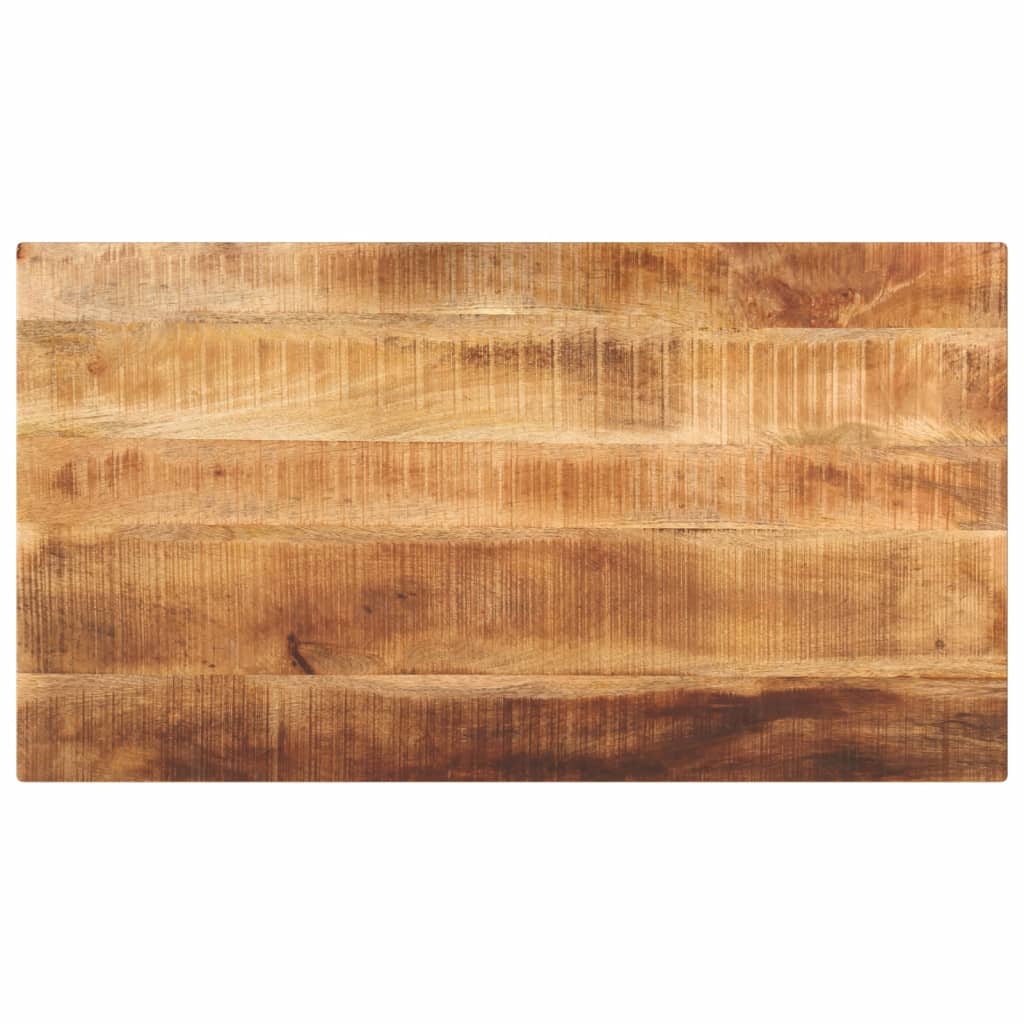 VidaXL Tafelblad rechthoekig 120x70x2,5 cm massief ruw mangohout