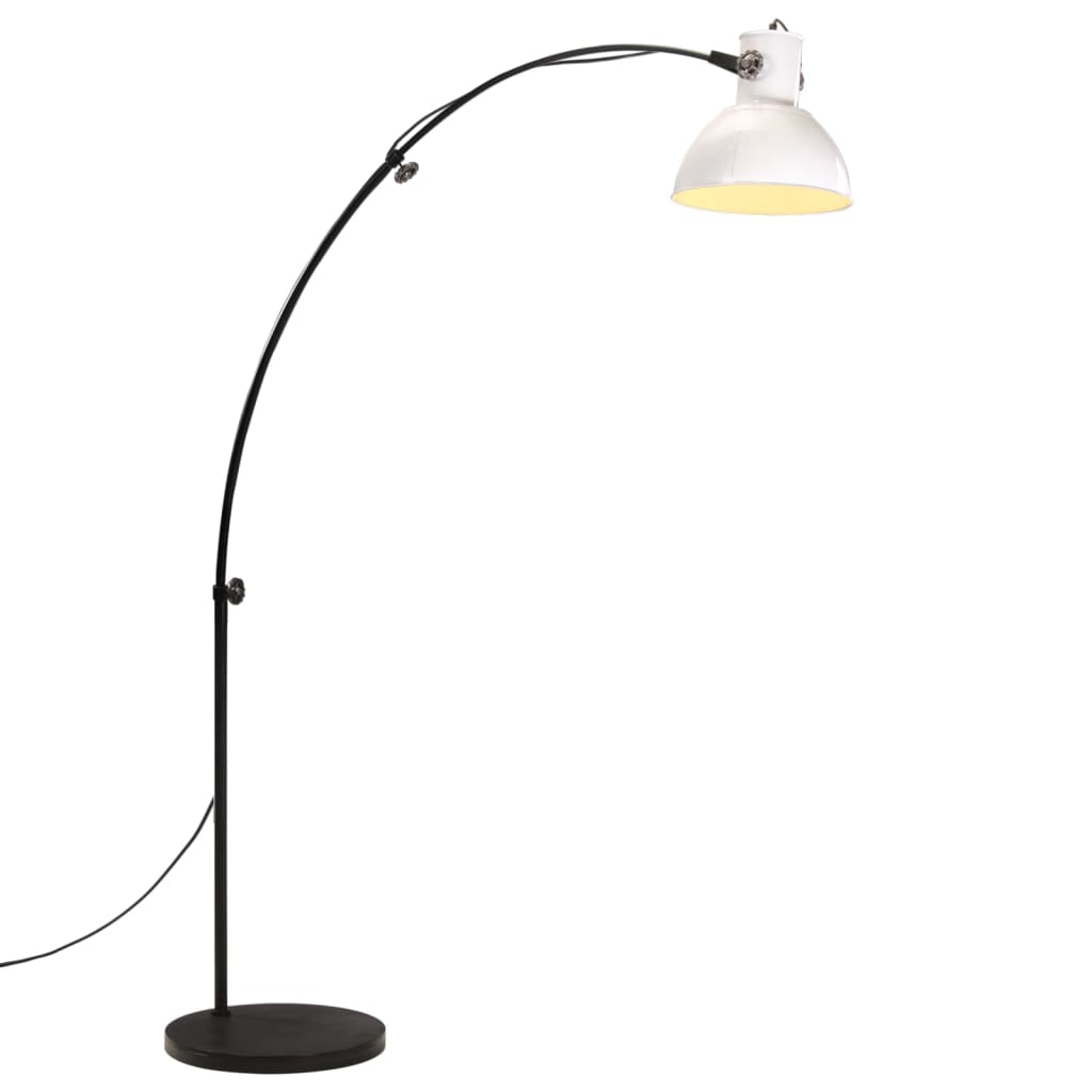 VidaXL Vloerlamp 25 W E27 150 cm wit