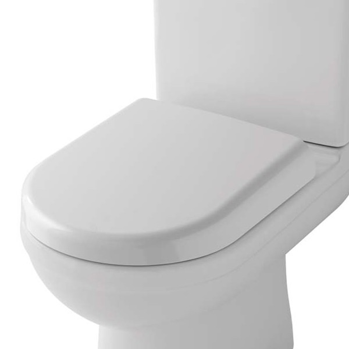 Eastbrook Dura softclose toiletzitting wit glans
