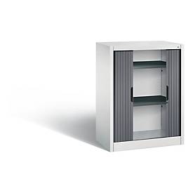 C und P C+P Omnispace rolluikkast, H1030B800T420 mm, lichtgrijs/zwartgrijs