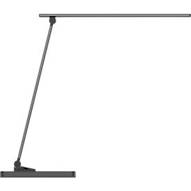 Unilux LED tafellamp  Popy, 5 W, 500 lm, 3000-6000 K, 3 lichtsterktes, dimbaar, opvouwbaar, zwart