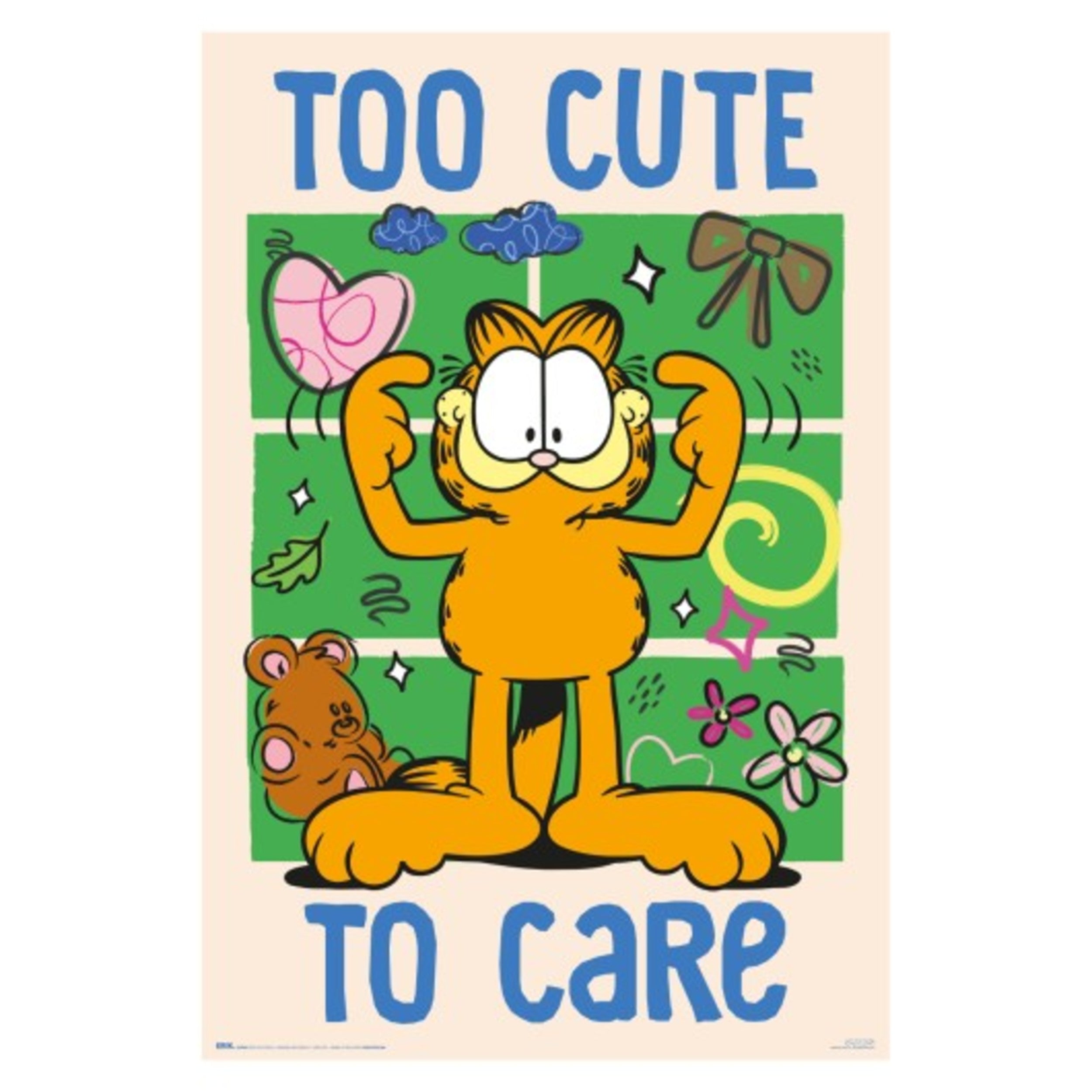 Grupo Erik Poster Garfield - To Cute to Care 61x91,5cm