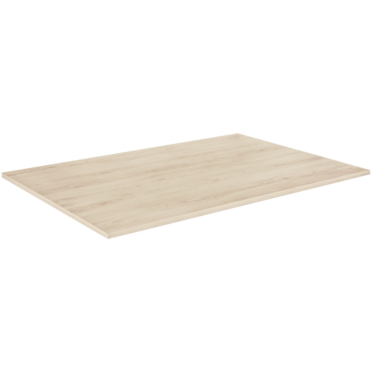 PULSIVA Tafelblad Solona; 120x80x1.9 cm (LxBxH); beuken; rechthoekig