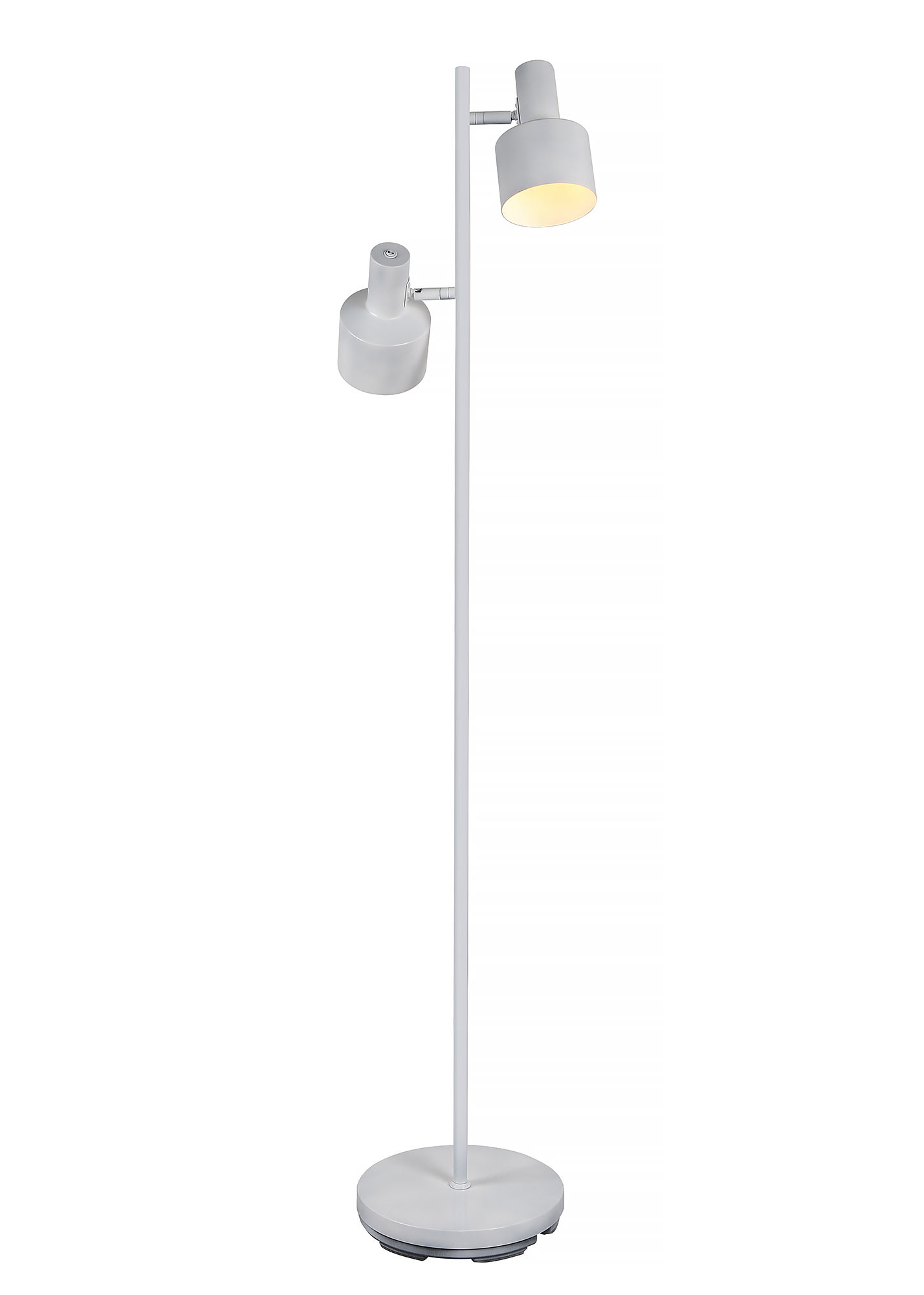Artdelight Vloerlamp Twinkle 2 lichts H 150 cm wit