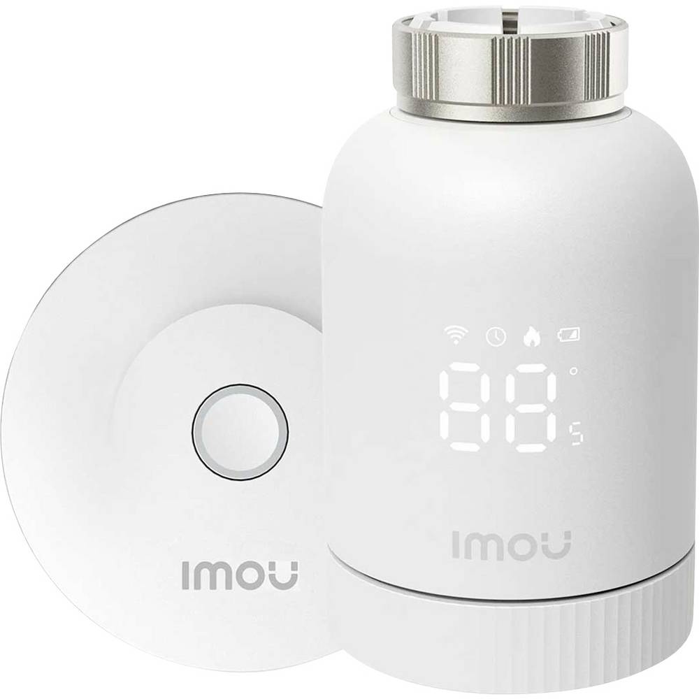 IMOU KIT-TRV1-EU-2 TRV1 Smart Radiator Thermostat Kit Draadloze verwarmingsbesturing set Radiatorventiel Digitale thermostaat 1 stuk(s)