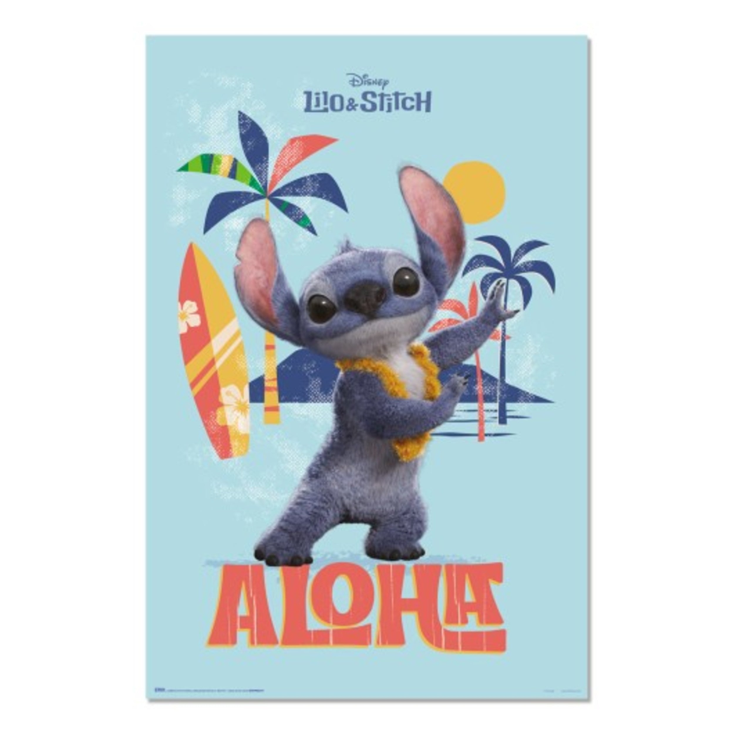 Grupo Erik Poster Disney - Stitch Live Action Aloha 61x91,5cm