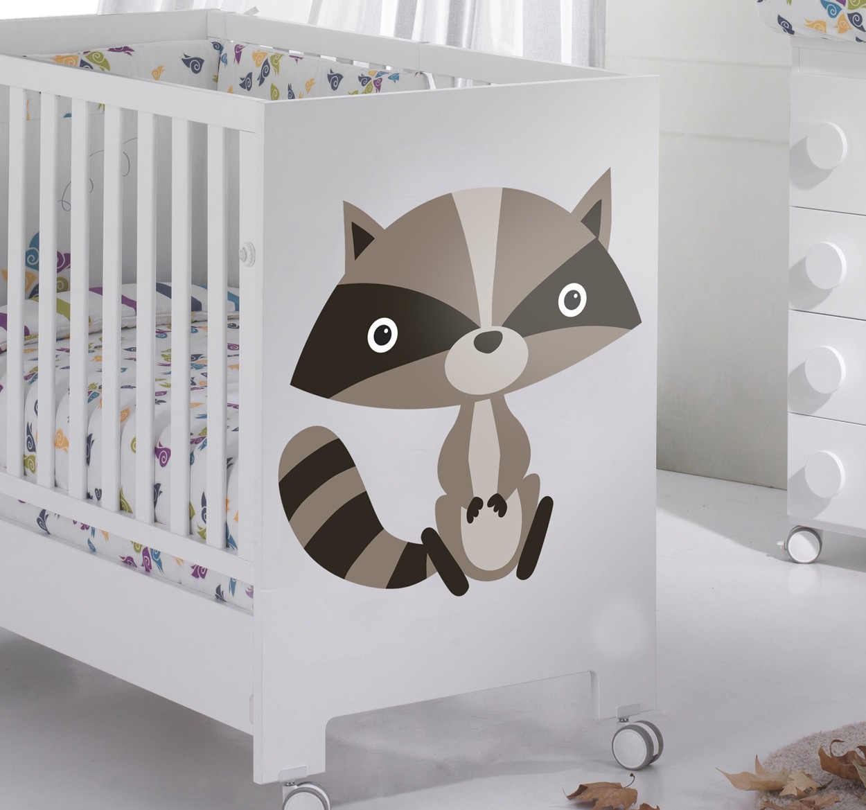 Tenstickers Kleine wasbeer sticker