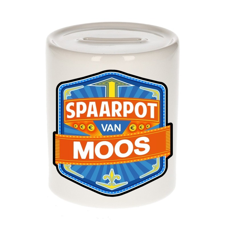 Bellatio Decorations Kinder spaarpot voor Moos -