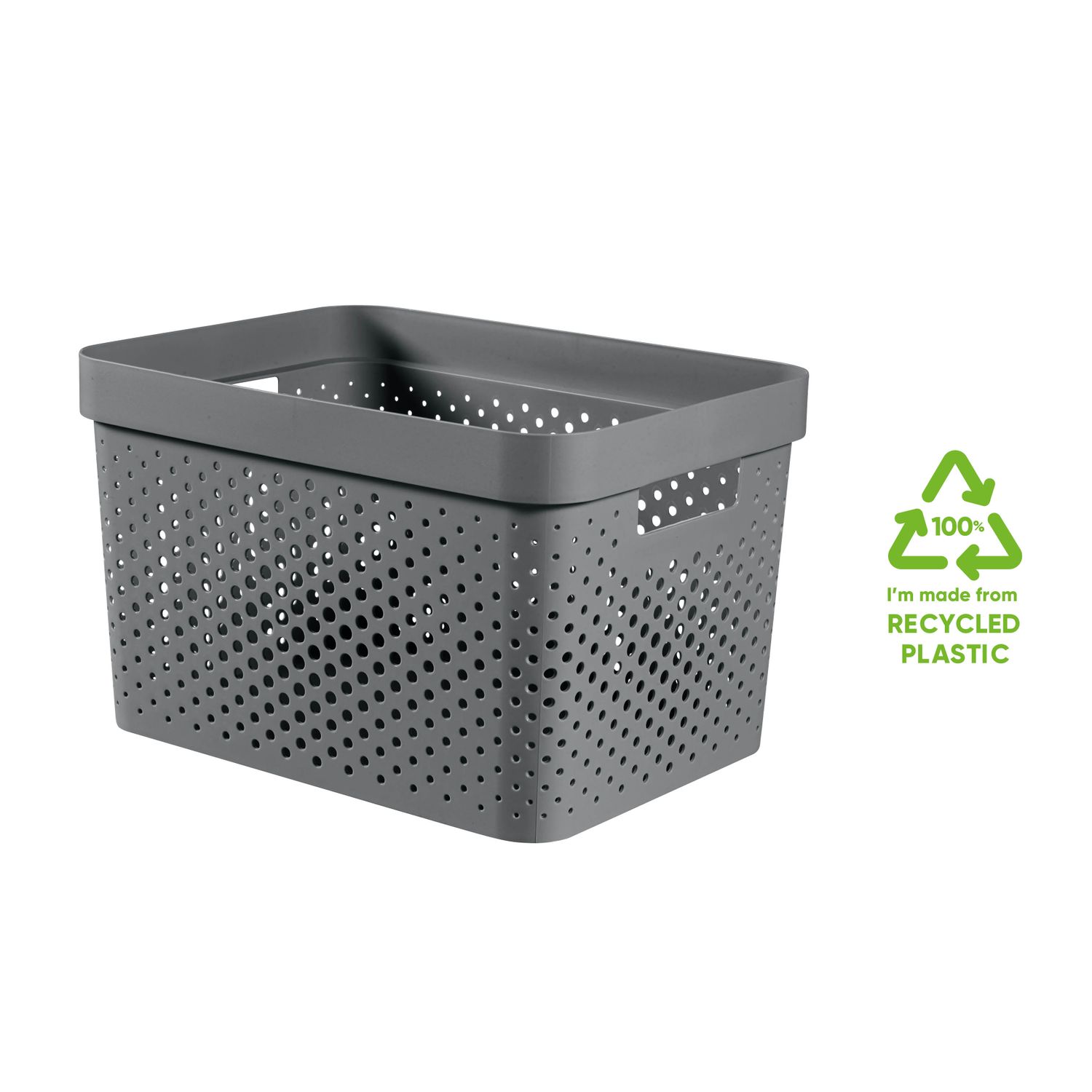 Keter Curver Opbergbox Infinity Recycled Dots 17l