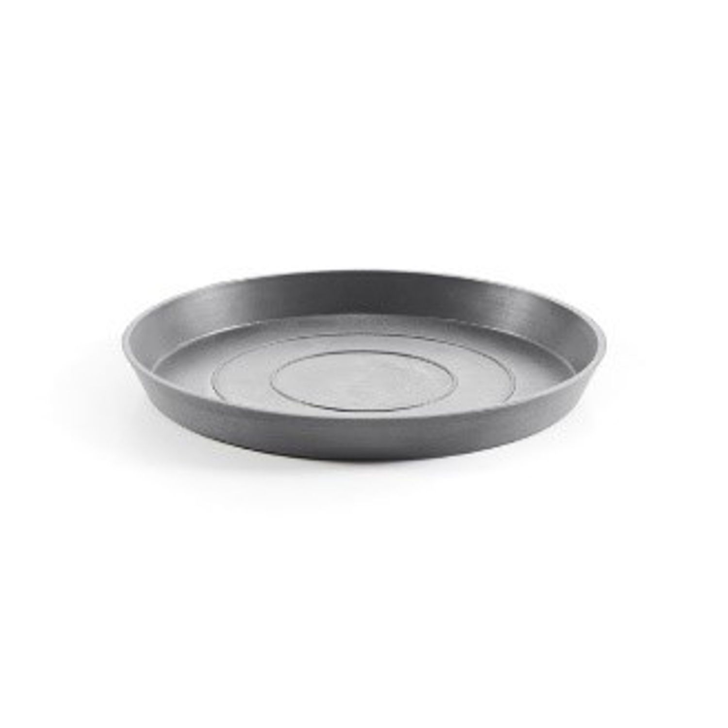 Ecopots Schotel Rond Grijs Ø25cm
