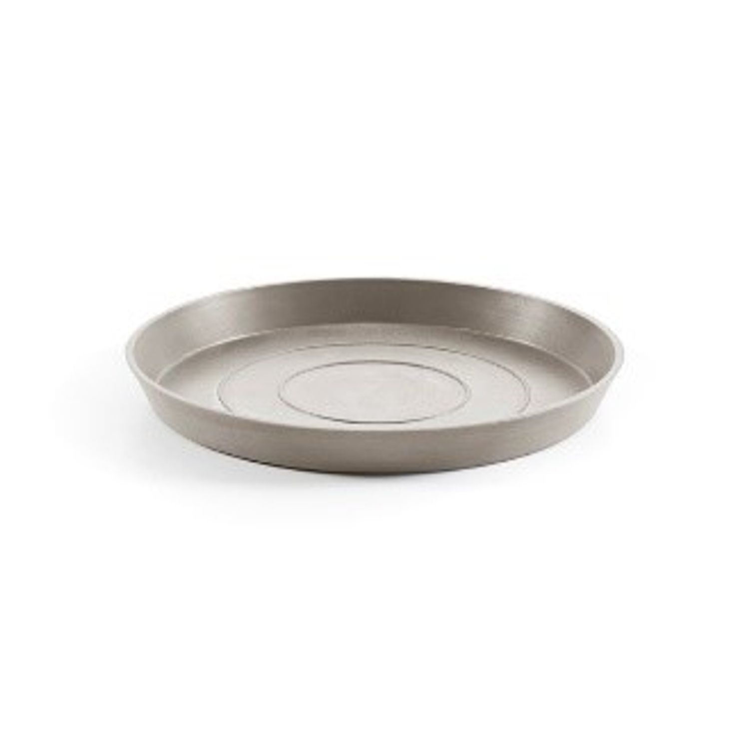 Ecopots Schotel Rond Taupe Ø25cm