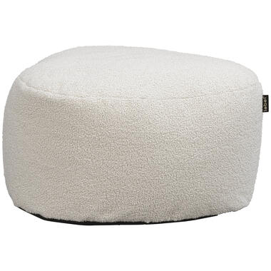 Lebel poef Shape Teddy - beige - Ø70x37 cm