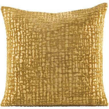 Leen Bakker Sierkussenhoes Kiran - oker - 45x45 cm