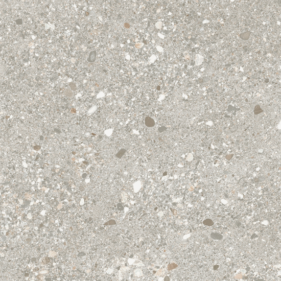 Valence Orizz vloertegel antraciet mat 60x60cm terrazzo