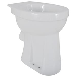 Xellanz Toiletpot Staand PK - 46x46cm Glans Wit