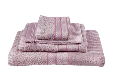 Pip Studio Soft Zellige gastendoekje Lila 30x50 cm