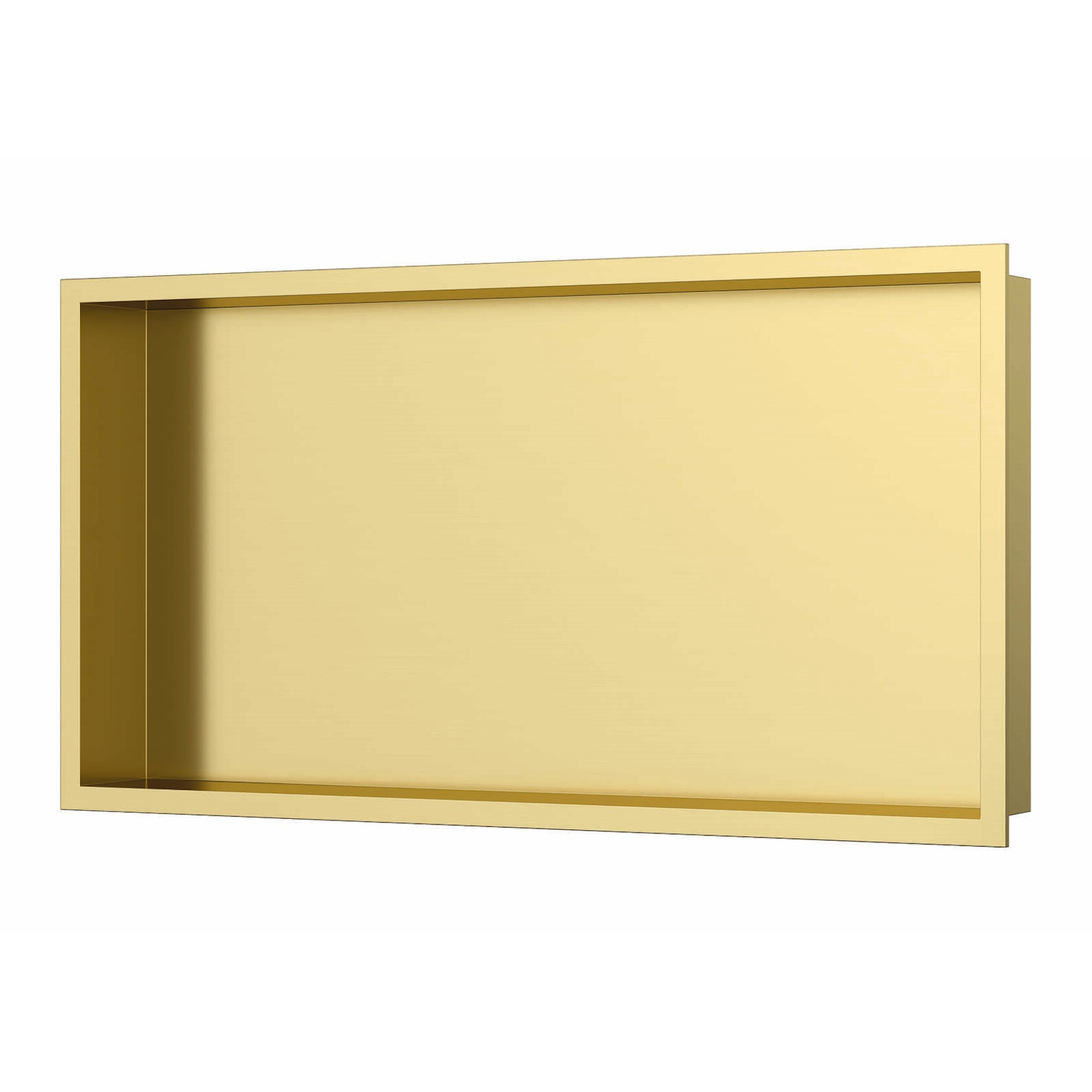Luca Sanitair Inbouwnis  60x30x6,5 cm RVS Geborsteld Goud PVD 