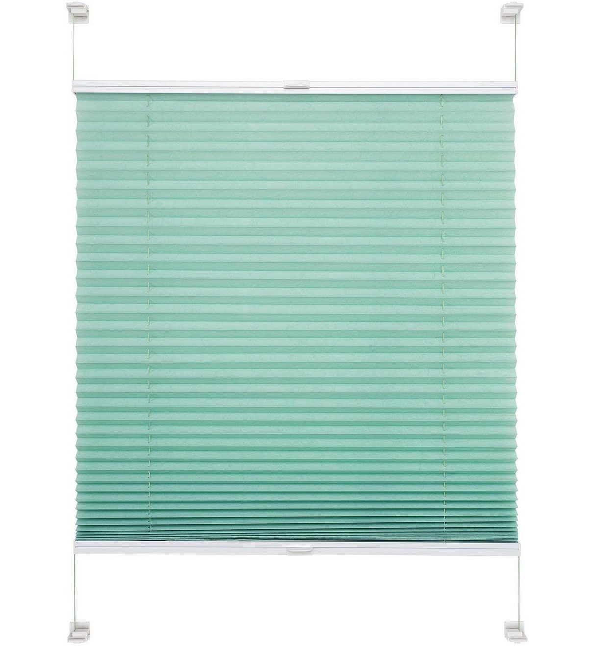 Liedeco Plissé Pastel Klemmfix plisségordijn, pastel (1 stuk)