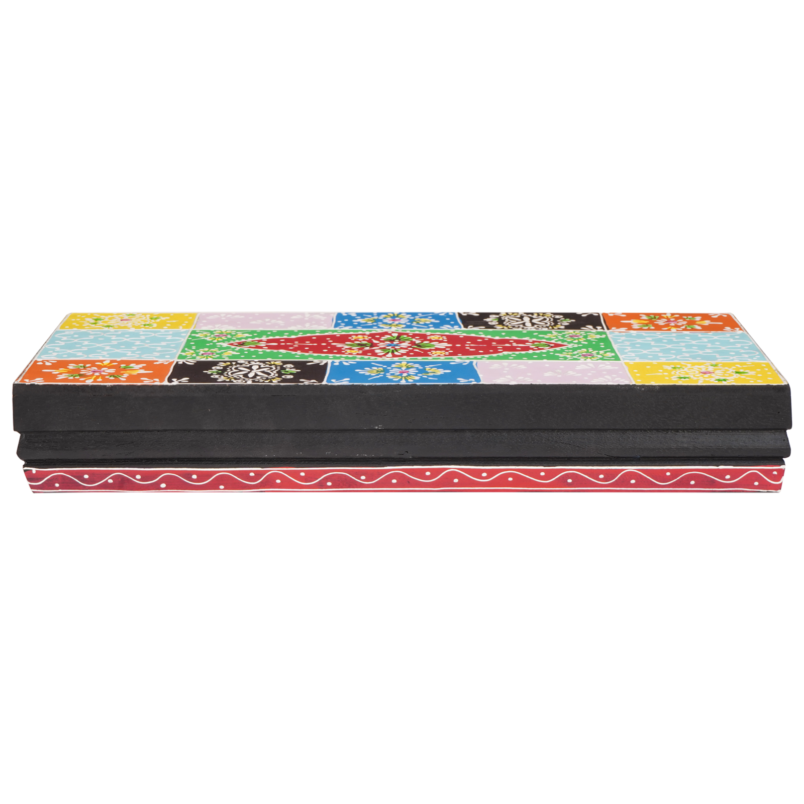 vidaXL Wandplanken 2 stuks 40x20x6 cm van Massief Mango Hout