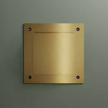 Hotbath &More vierkant ventilatierooster met schroeven wit mat