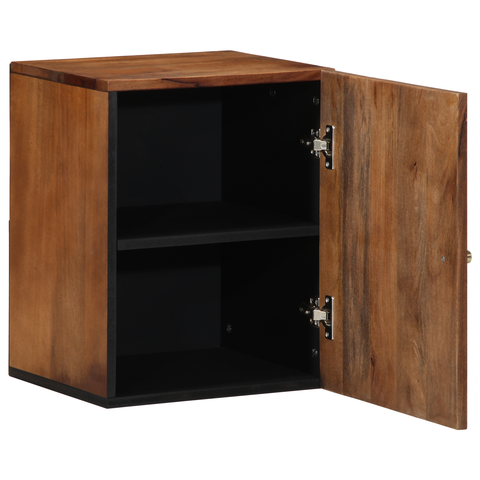 vidaXL Badkamerwandkast 38x33x48 cm Massief mangohout