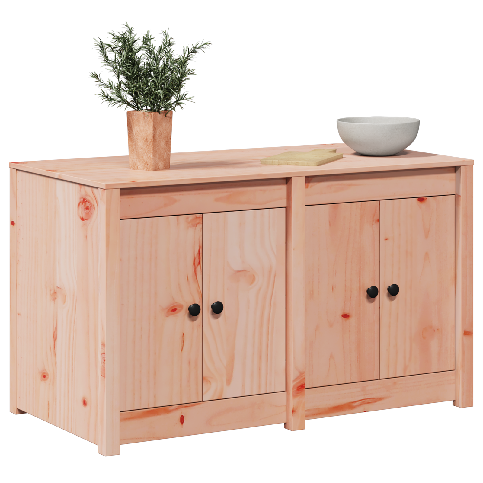 vidaXL Buitenkeuken Kast 106x55x64 cm van Massief Douglas