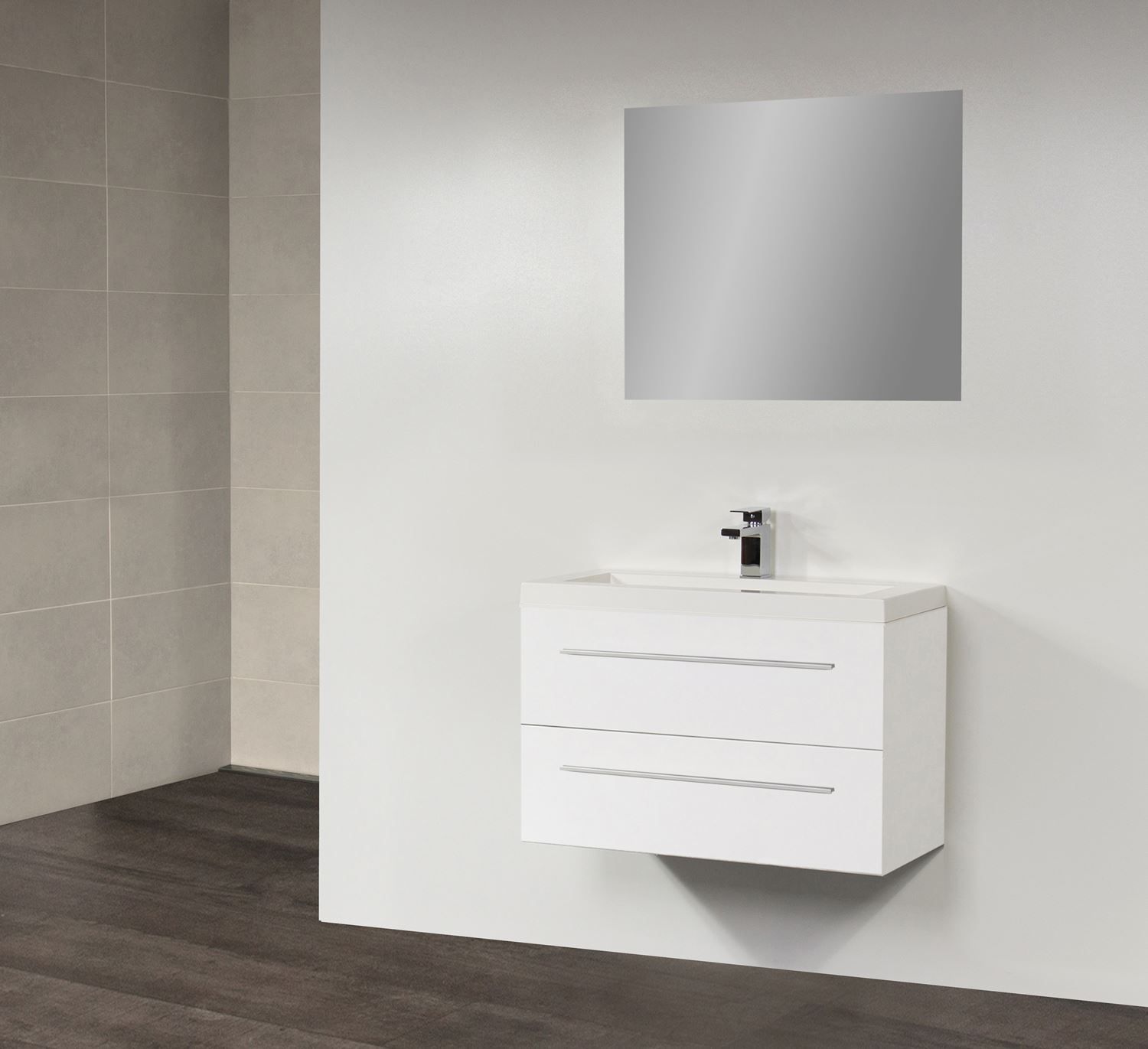 Sanitop Badkamermeubel XXS 80 cm Wit