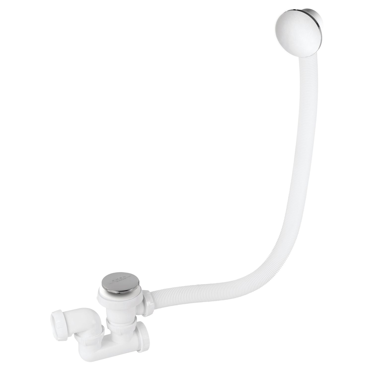 Wirquin Badafvoer Quick-clac Met Sifon En Overloop