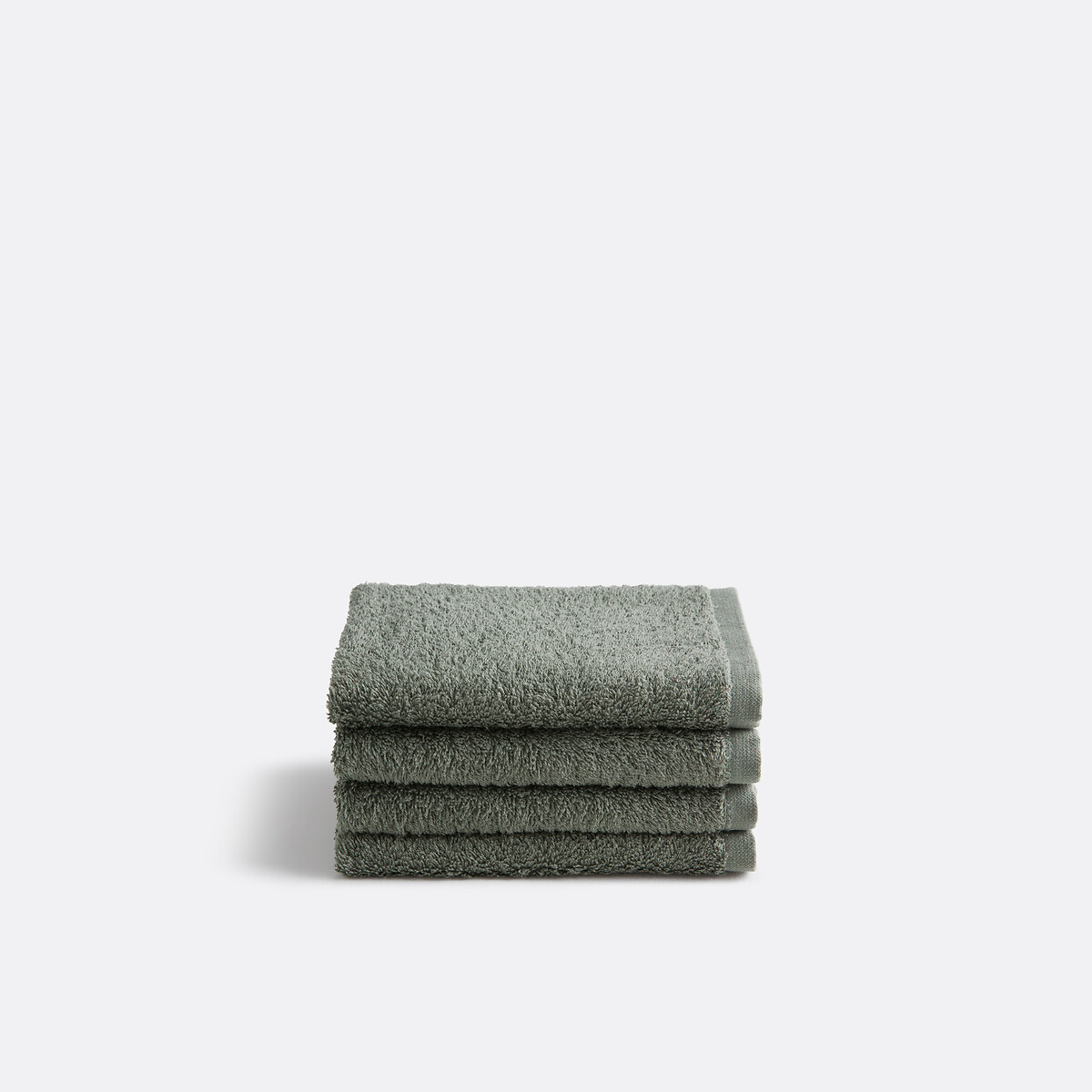 LA REDOUTE INTERIEURS Set van 4 gastendoekjes in badstof 500g/m2, Scenario