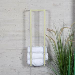 Boss & Wessing Handdoekenrek Industrieel BWS &VerticalLine; 95x25x20cm &VerticalLine;Mat Beige