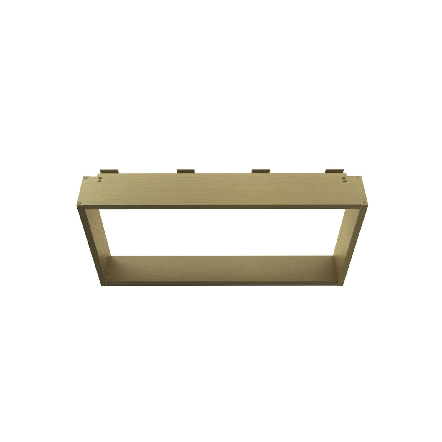 Boss & Wessing Opbouwnis BWS Colorato Doucherek voor Douchewand 30x60cm Geborsteld Goud