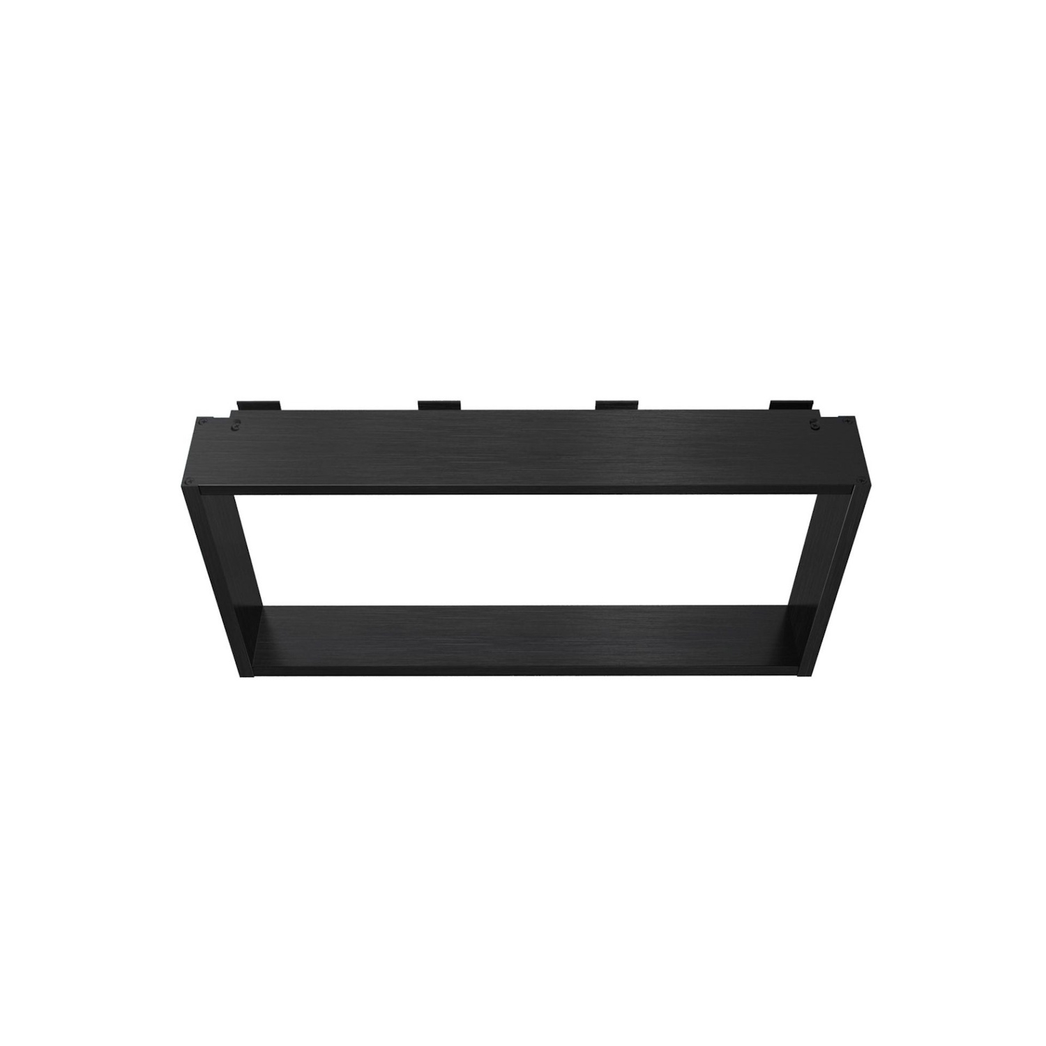 Boss & Wessing Opbouwnis BWS Colorato Doucherek voor Douchewand 30x60cm Gunmetal
