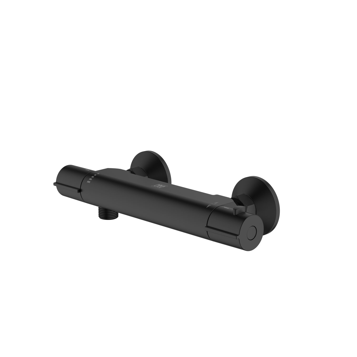 Aquavive Eco Thermostatische Douchekraan Irminio Zwart 15cm