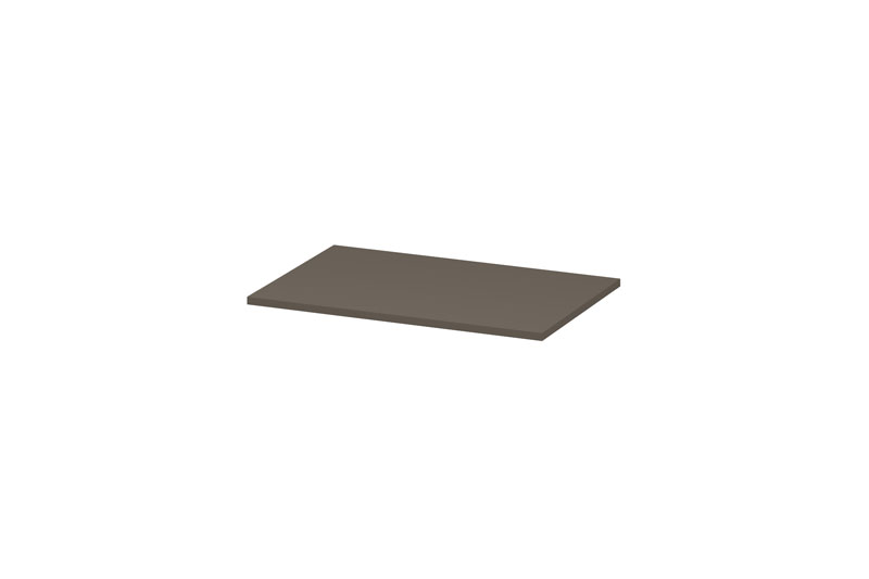 INK Afdekplaat  t.b.v. onderkast gelakt 70 cm x 45 cm x 2 cm Mat taupe 1240245