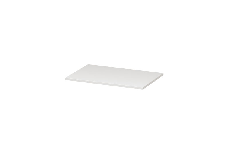 INK Afdekplaat  t.b.v. onderkast gelakt 70 cm x 45 cm x 2 cm Hoogglans wit 1240242
