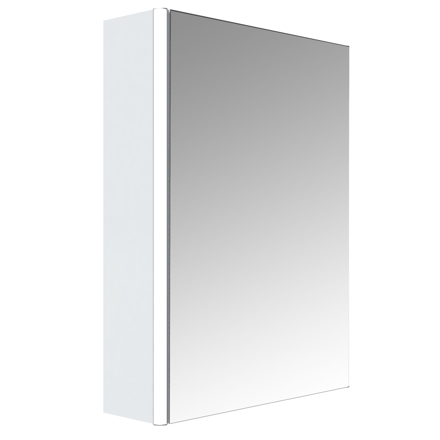 Allibert Spiegelkast Stella Met Verlichting 50cm Wit Glanzend