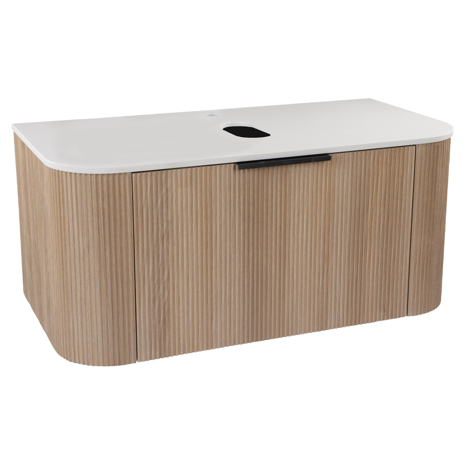 Differnz Meubelset  Olle 90 cm Eiken/Wit