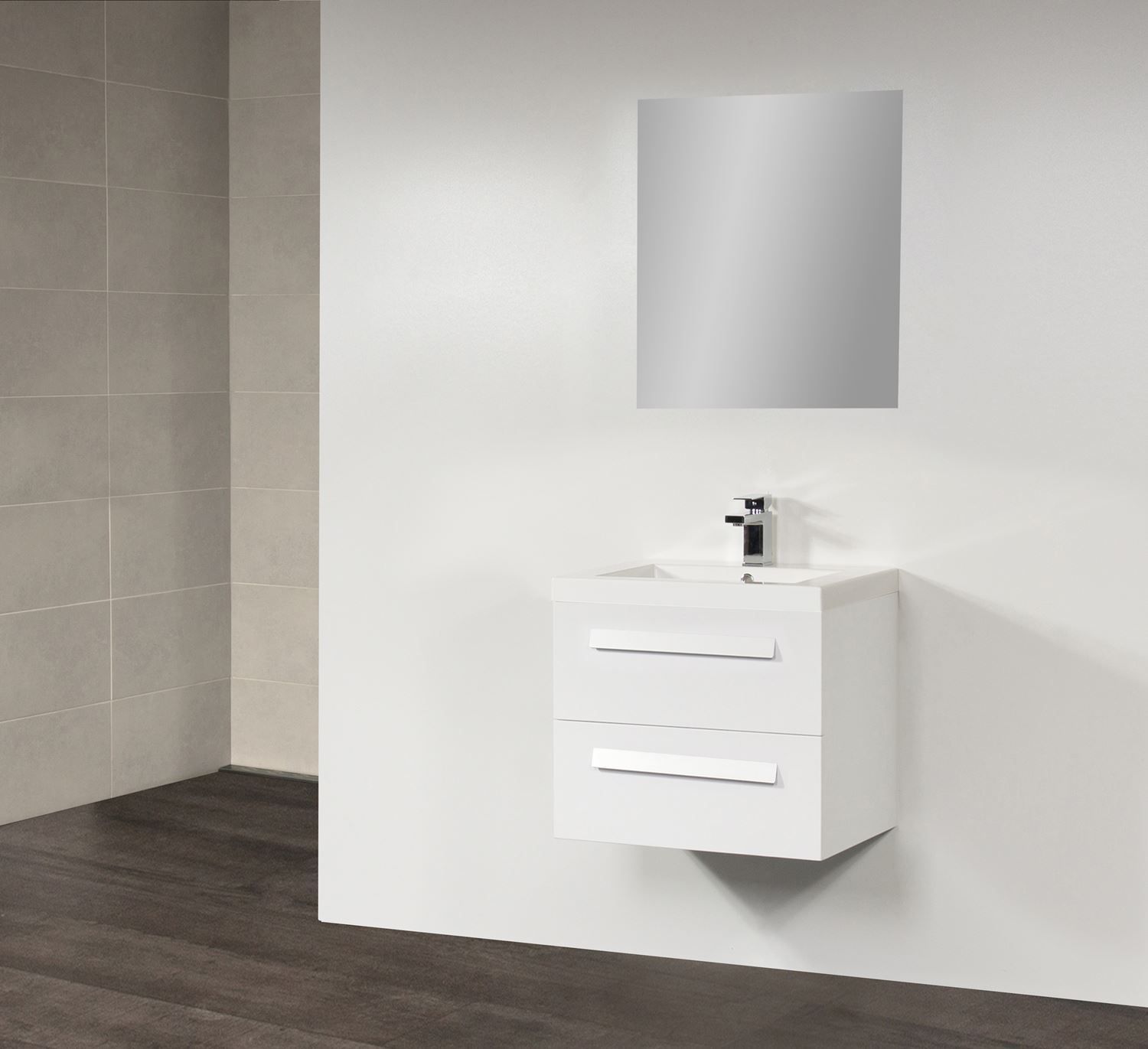 Sanitop Badkamermeubel Exclusive Foggia 60 cm Wit