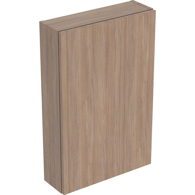 Geberit iCon bovenkast 45x70x15cm 1 deur met softclose Spaanplaat Eiken 502.318.jh.1