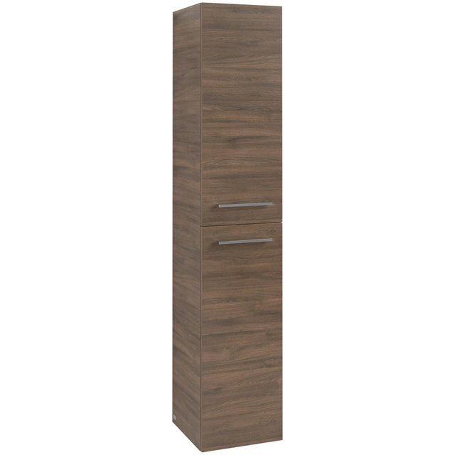 Villeroy & Boch Avento kast hoog 35x176cm 2 deur rechts arizona oak a89401vh