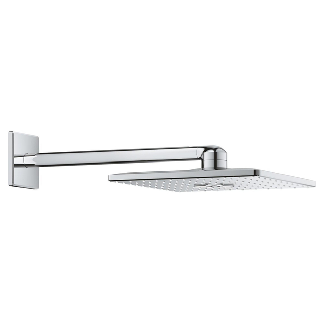 Grohe Rainshower SmartActive 310 Cube Hoofddouche - 31cm - 2 straalsoorten - wandarm 43cm - chroom 26479000