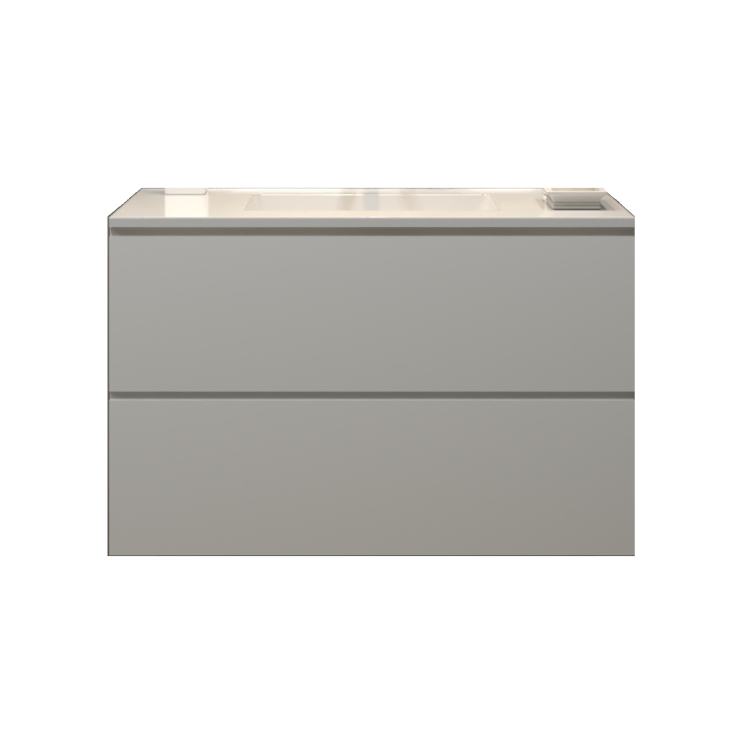 Gliss Design Badkamermeubelset Gliss Hermes 80 cm Mat Wit