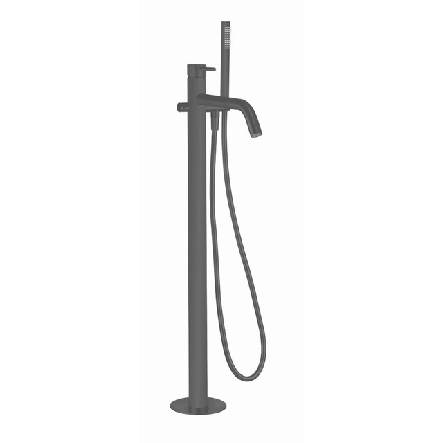 Crosswater 3ONE6 Badkraan - vrijstaand - RVS - slate (gunmetal) TS416FST