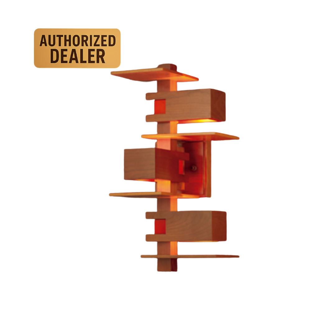 Yamagiwa  Taliesin 3 Sconce Kersen Wandlamp