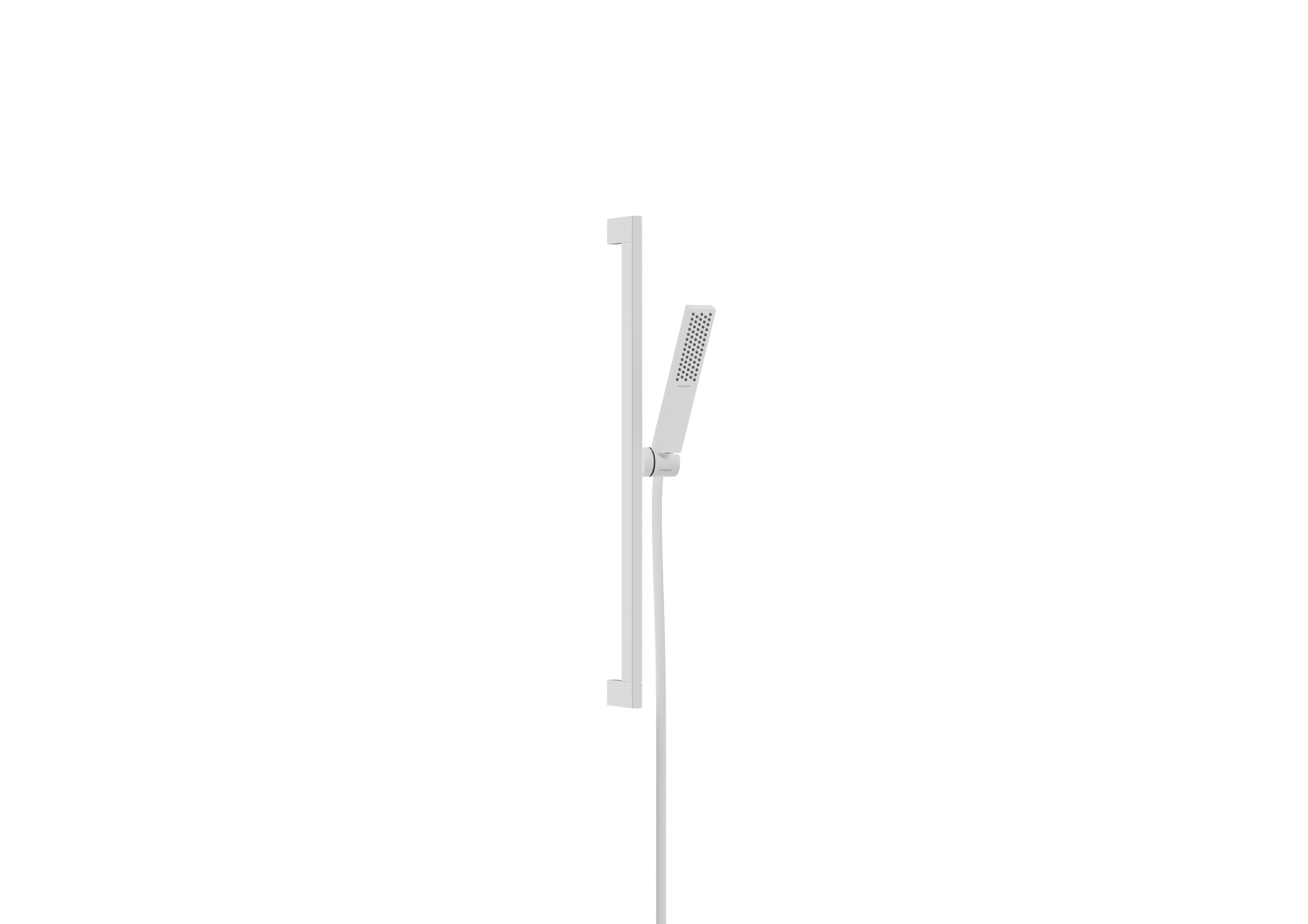 Hansgrohe Pulsify E doucheset 100 1jet EcoSmart+ met glijstang 65 cm, mat wit