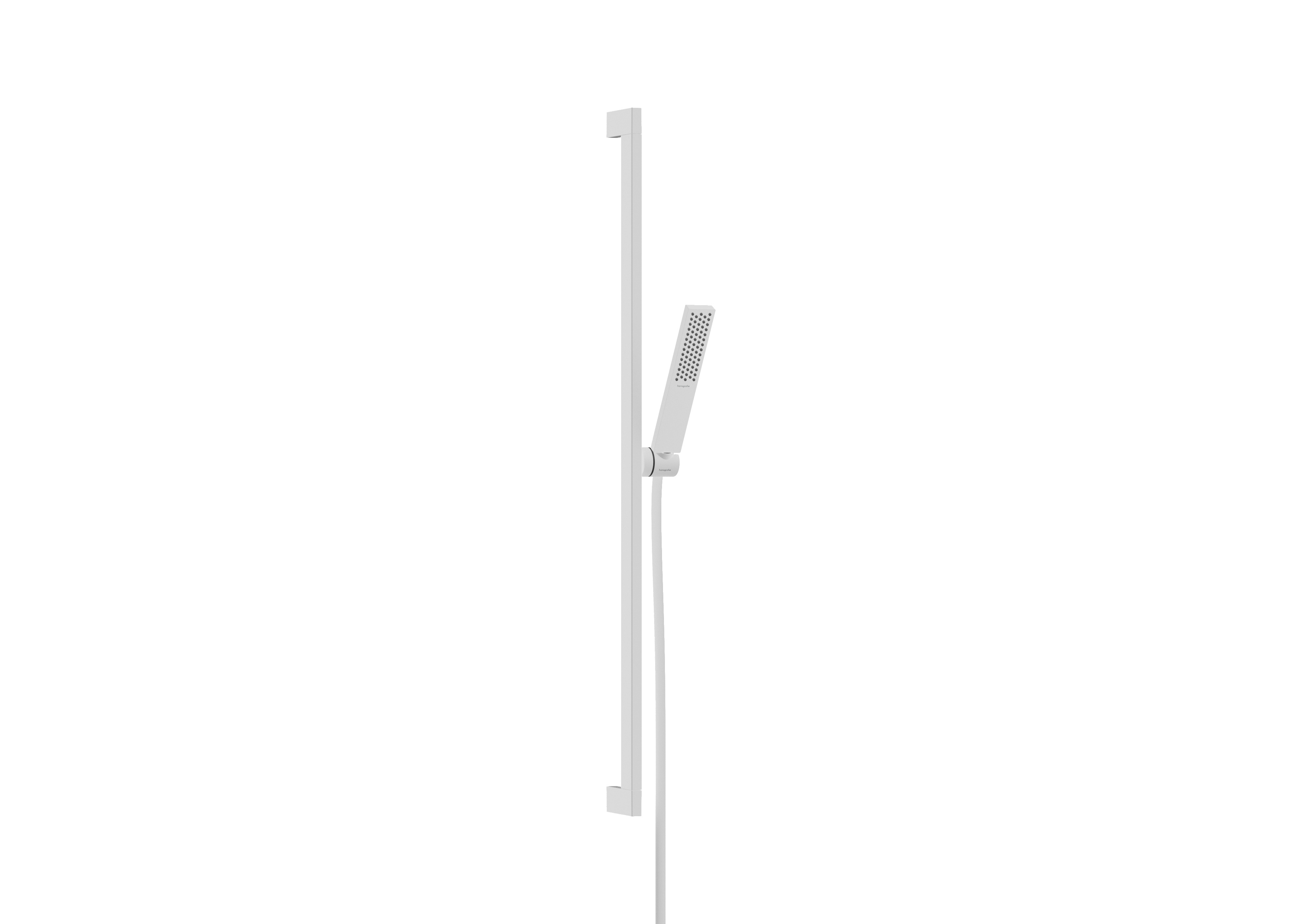 Hansgrohe Pulsify E doucheset 100 1jet EcoSmart+ met glijstang 90 cm, mat wit