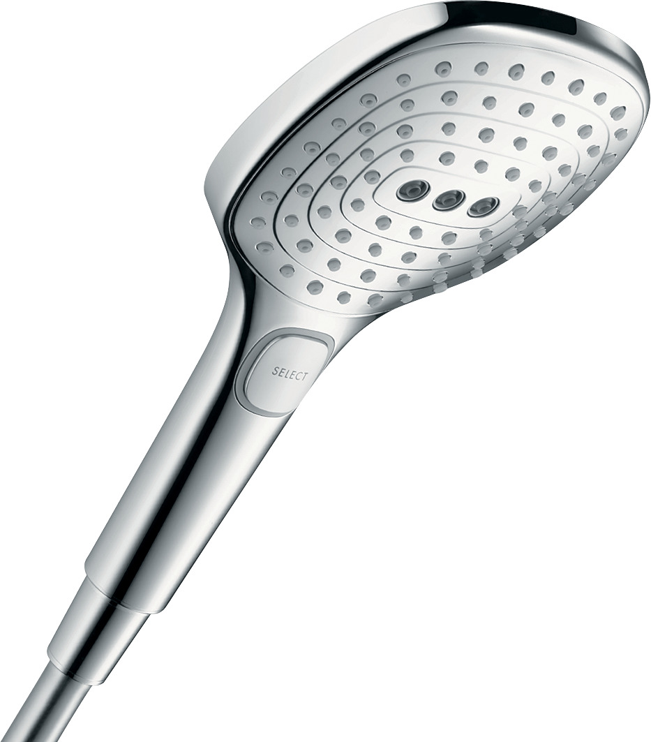 Hansgrohe Raindance Select E handdouche 120 3jet PowderRain EcoSmart, chroom